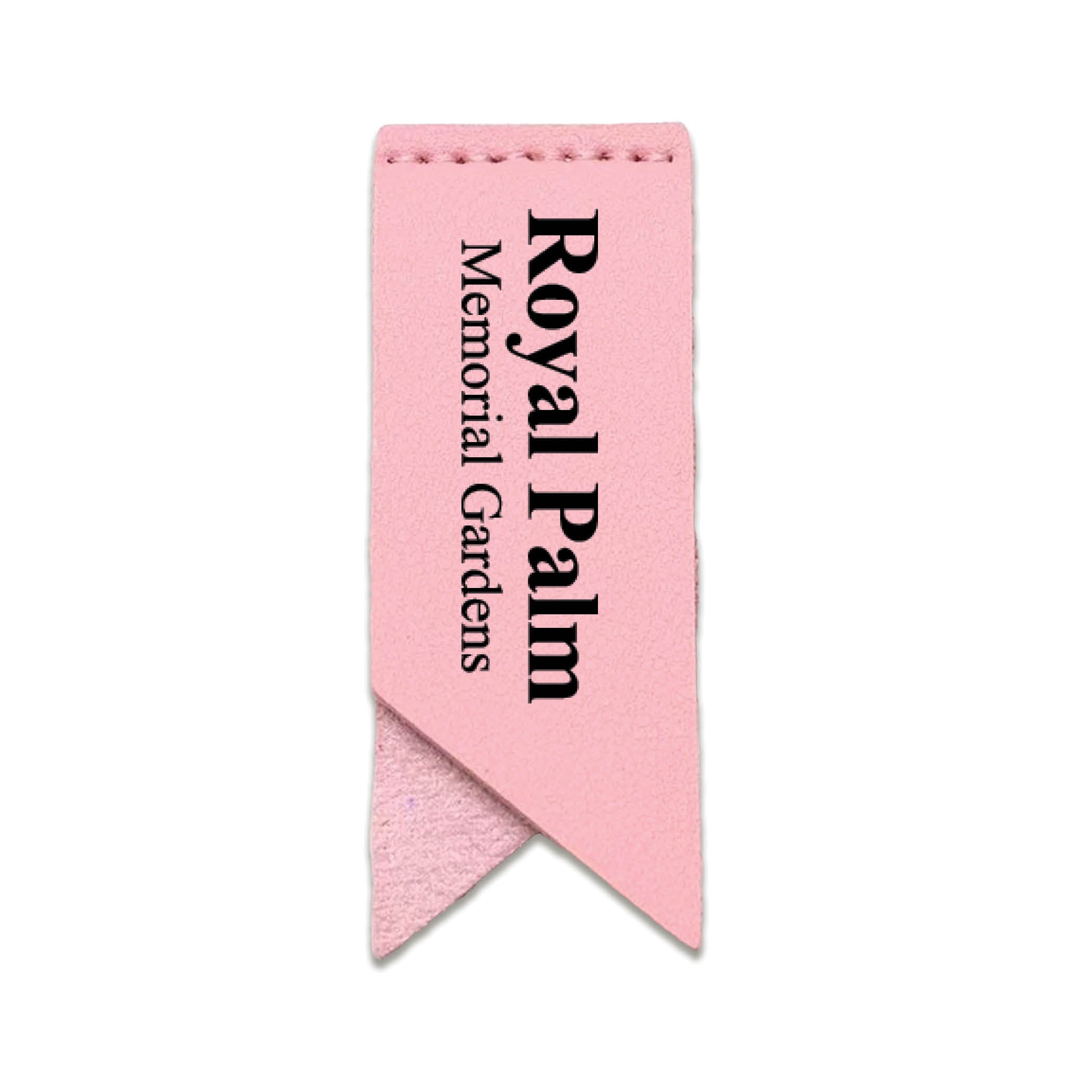 Handmade Leather Bookmark Corner Marker Clip Read Sign Pink