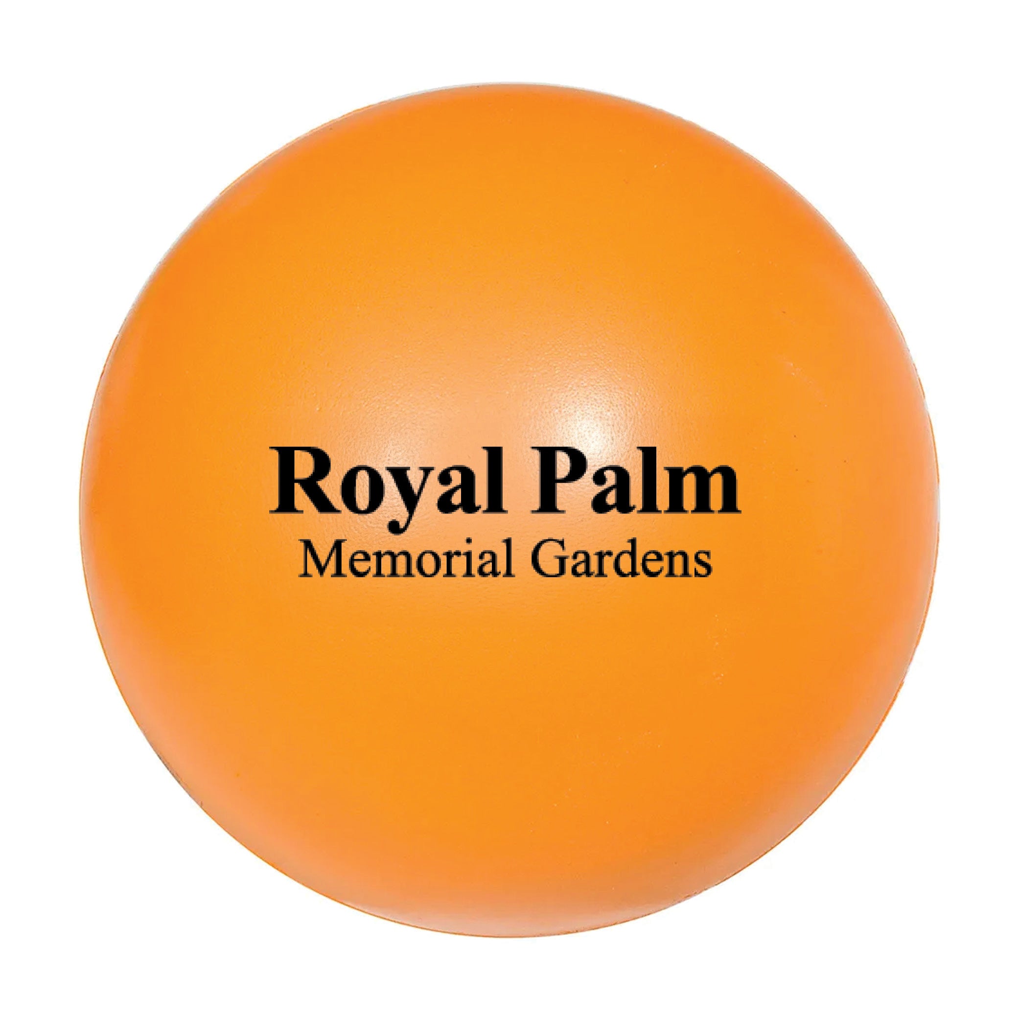 Round Stress Ball Orange