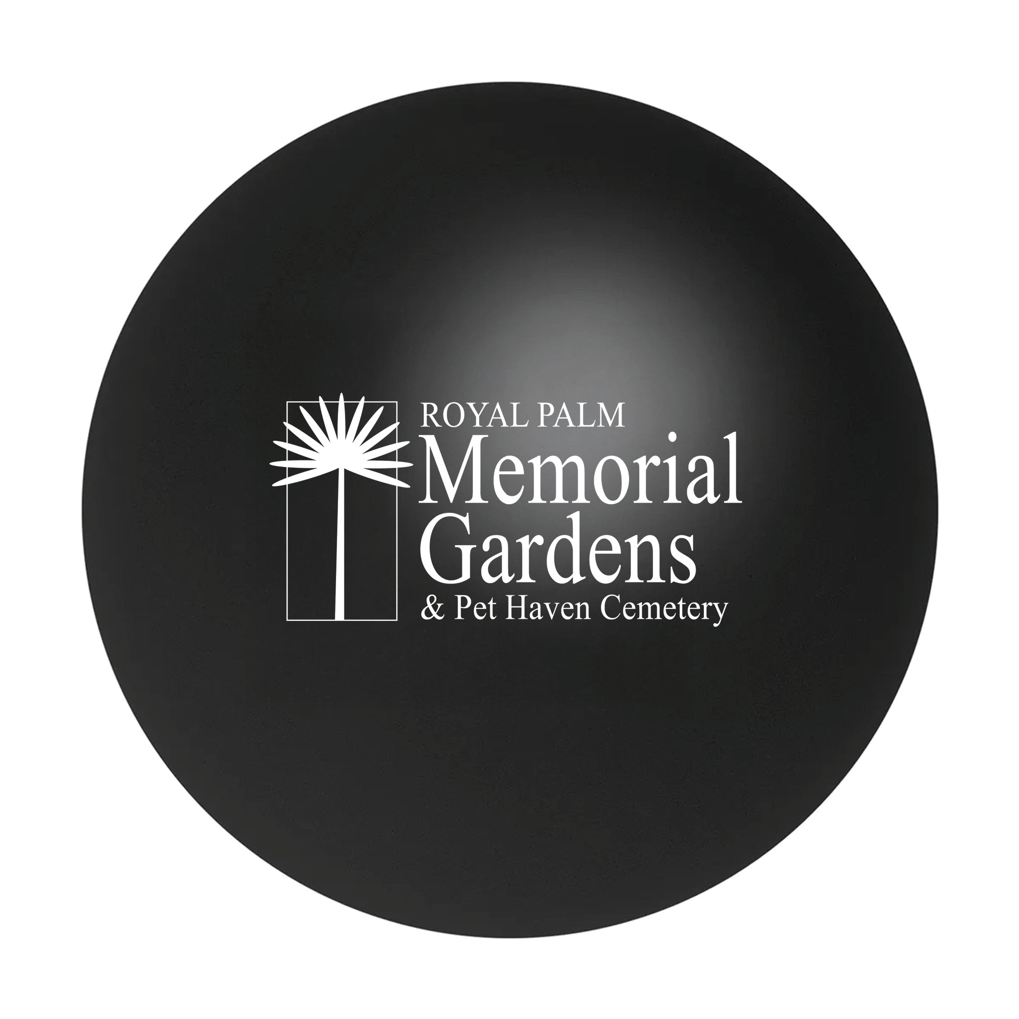 Round Stress Ball Black