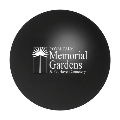 Round Stress Ball Black