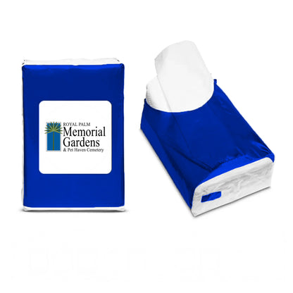 Mini Tissue Packet Blue-Reflex