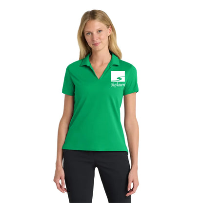 Nike Women's Dri-FIT Micro Pique 2.0 Polo Lucid Green