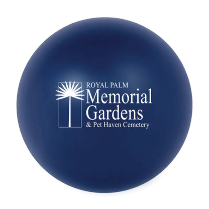 Round Stress Ball Navy Blue