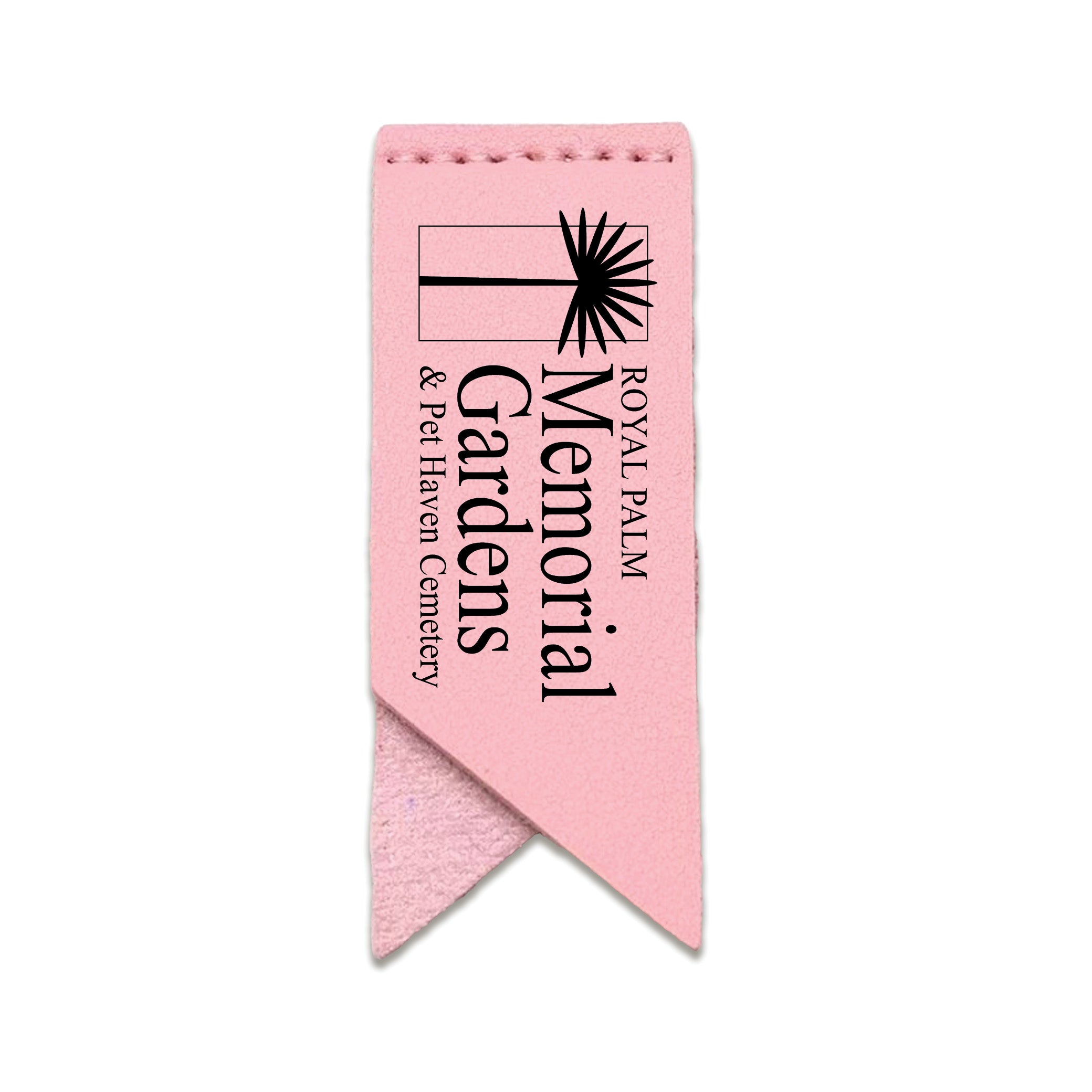Handmade Leather Bookmark Corner Marker Clip Read Sign Pink