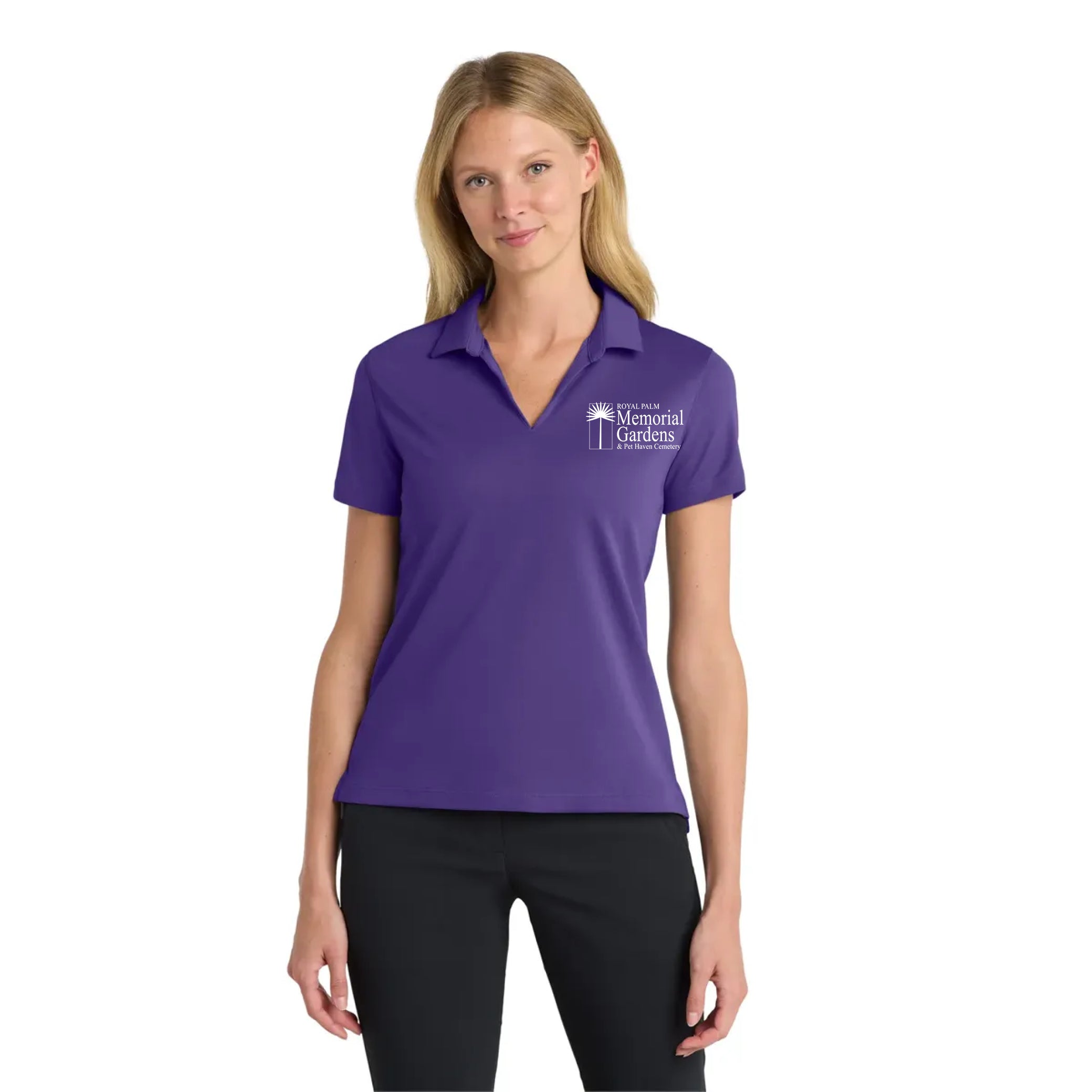 Nike Women's Dri-FIT Micro Pique 2.0 Polo Court Purple