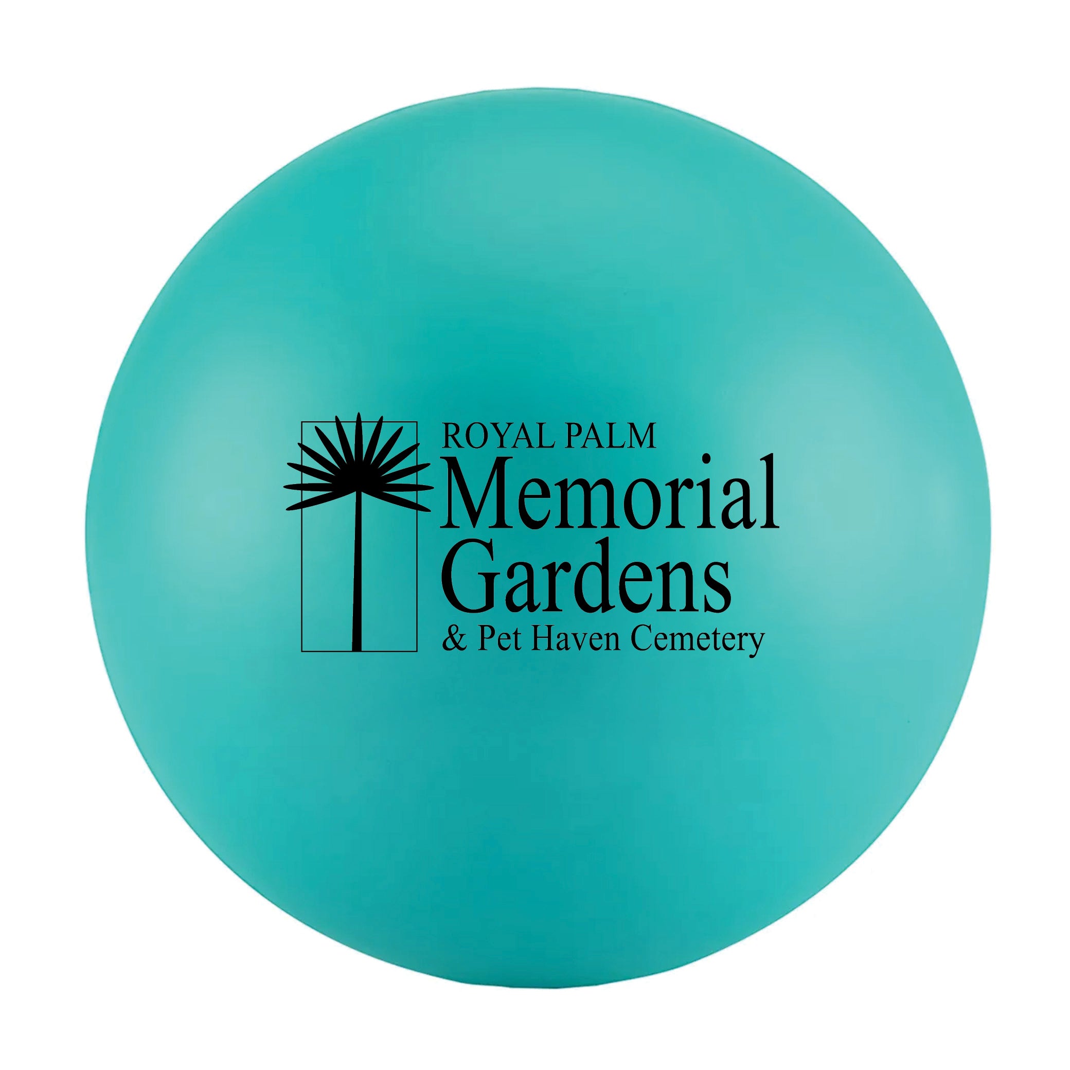 Round Stress Ball Teal