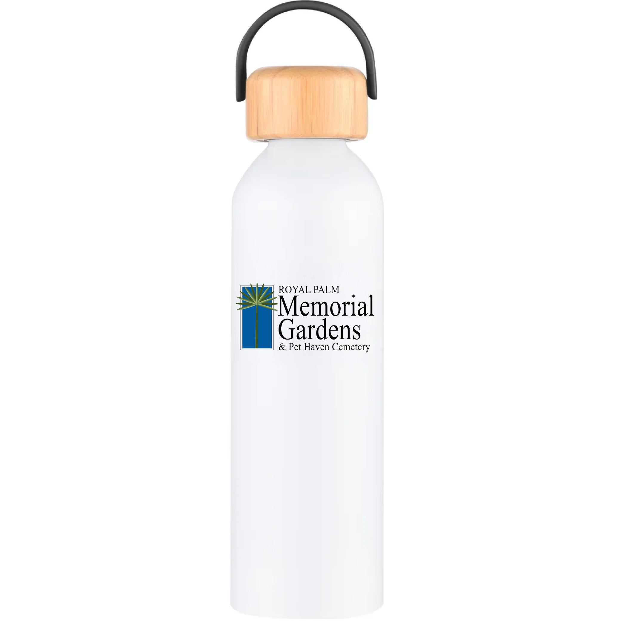 Geyser-VI 24 Oz. Eco Friendly Sports Water Bottle White