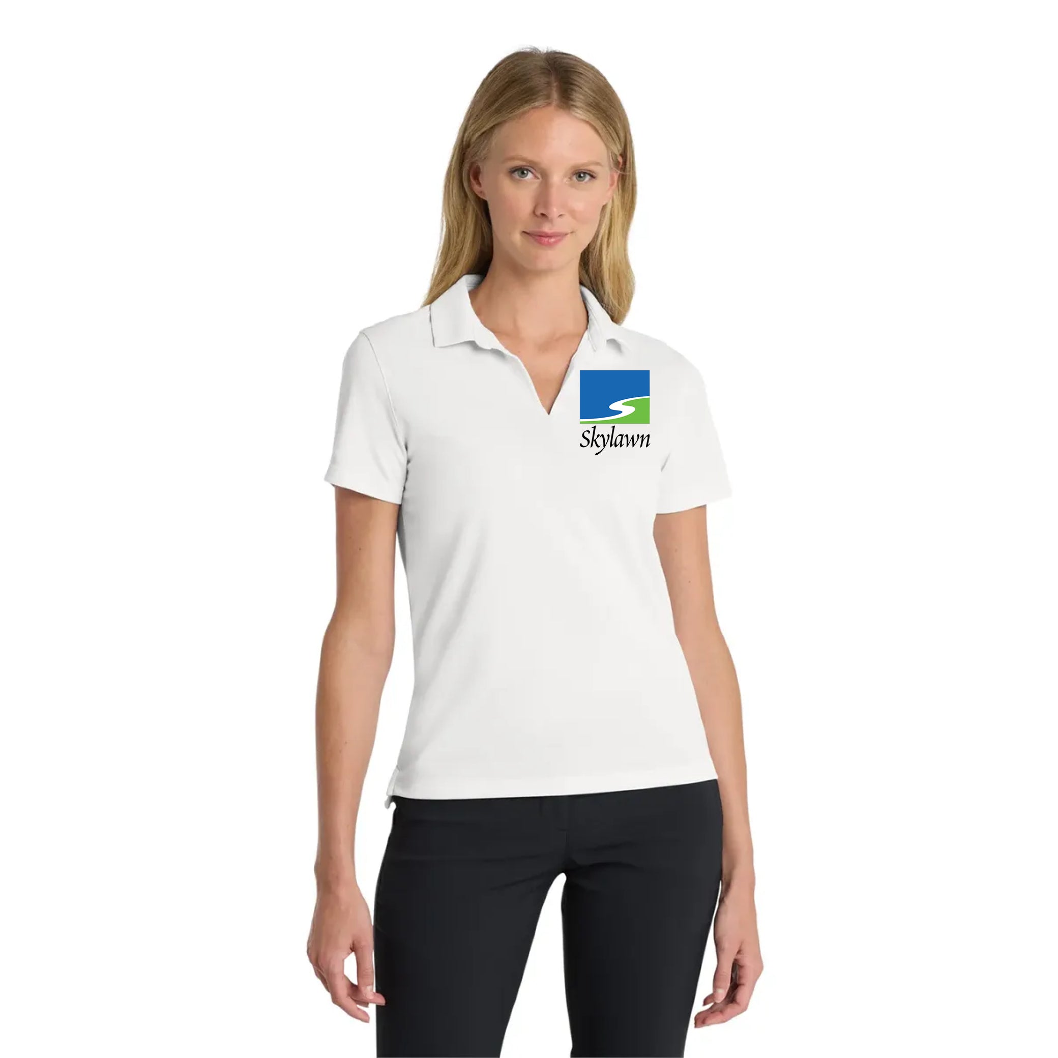 Nike Women's Dri-FIT Micro Pique 2.0 Polo White