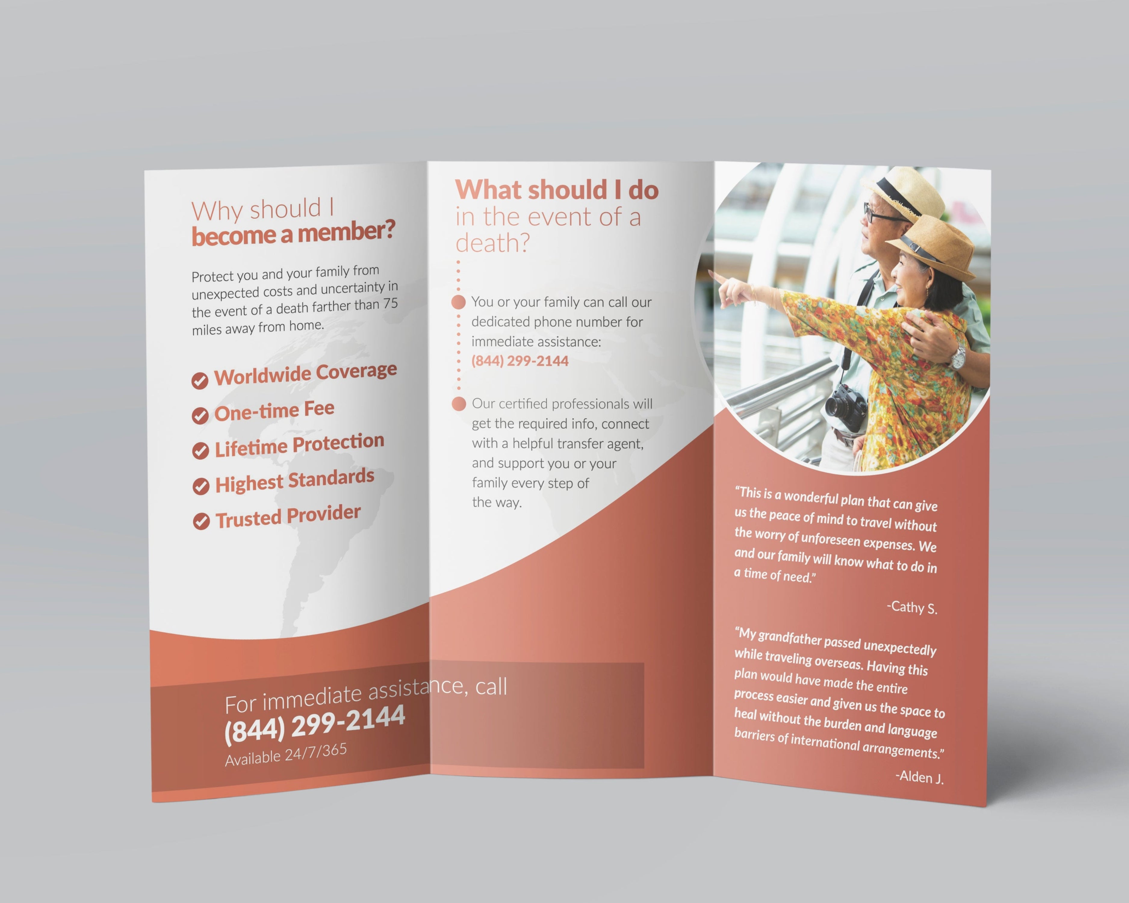 SafelyHome Trifold Brochure- 500 Pack