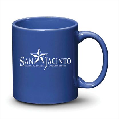 Malibu Mug Ocean Blue White Logo