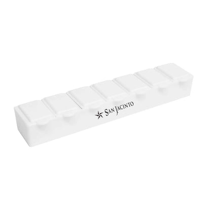 7 Day Pill Box White