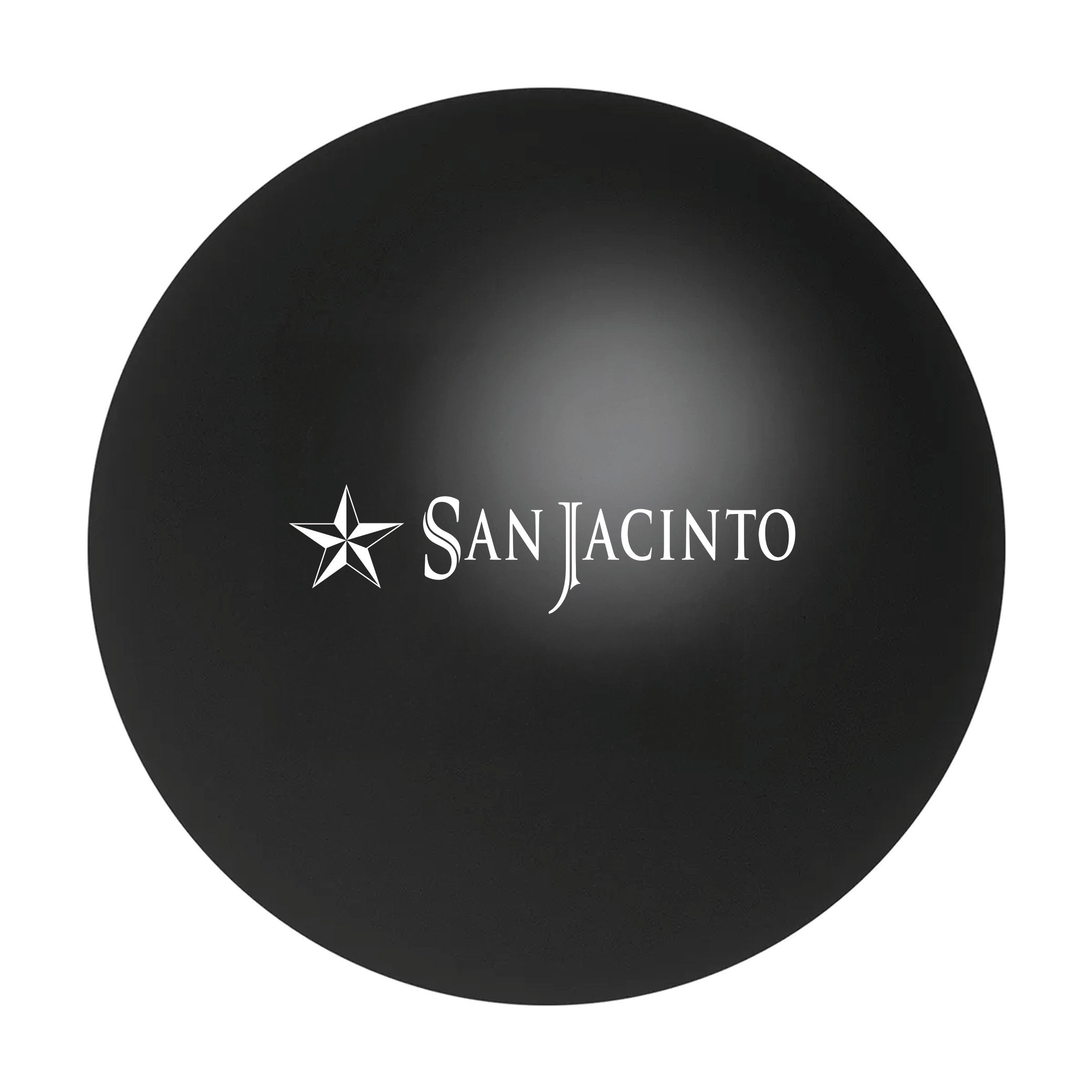 Round Stress Ball Black