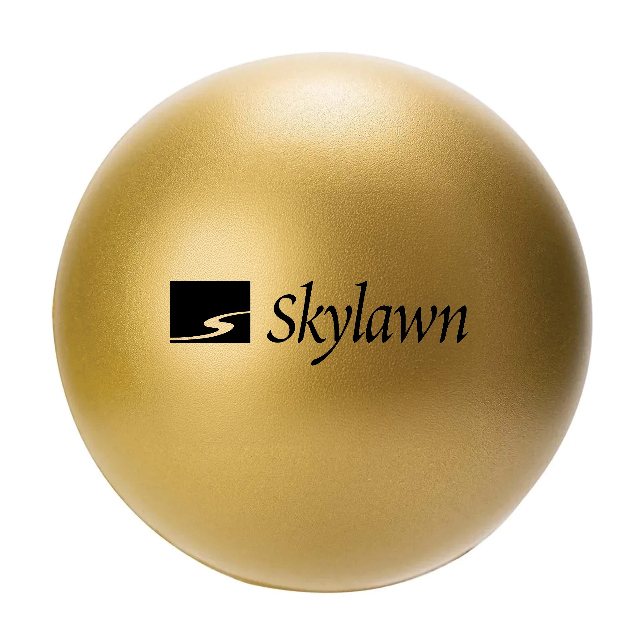 Round Stress Ball Gold