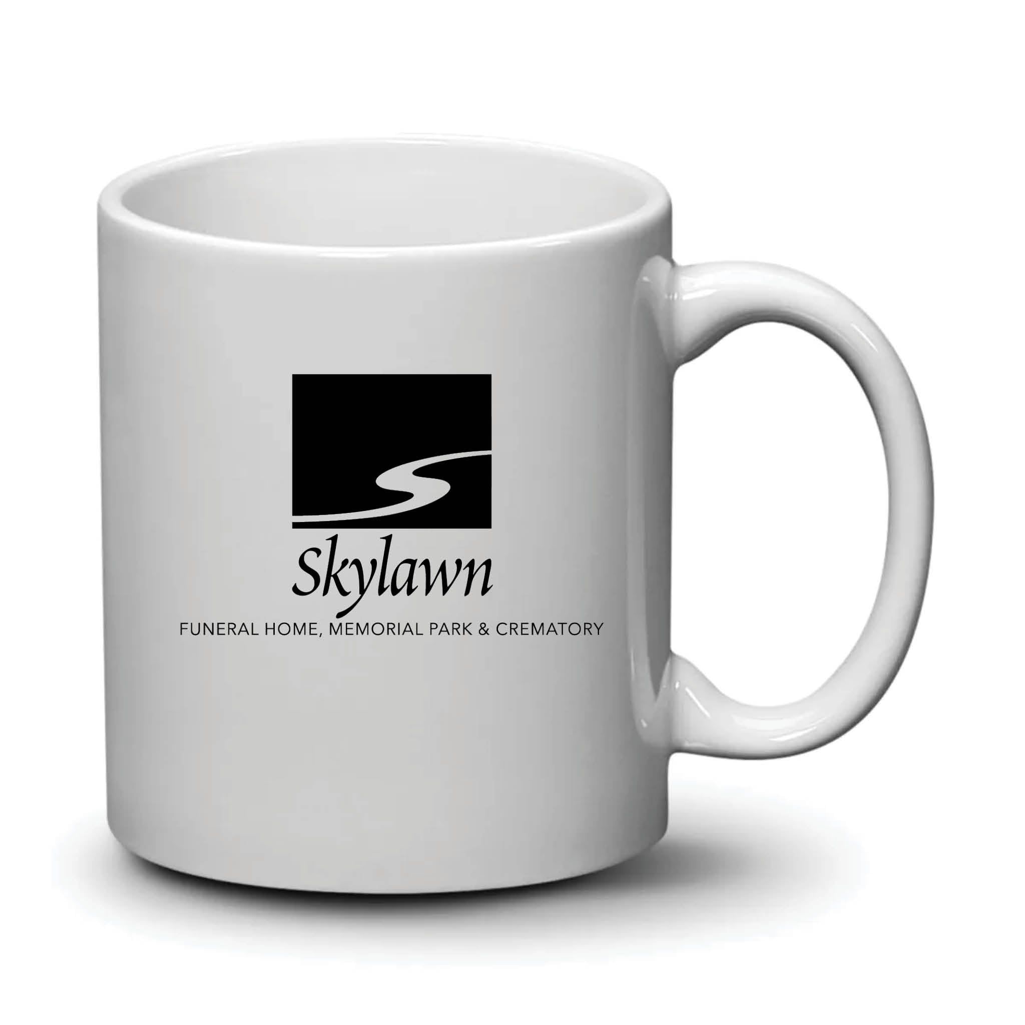 Malibu Mug White Black Logo