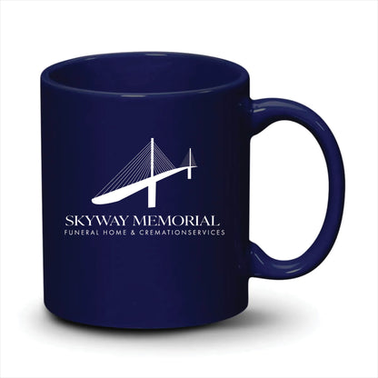 Malibu Mug Cobalt White Logo