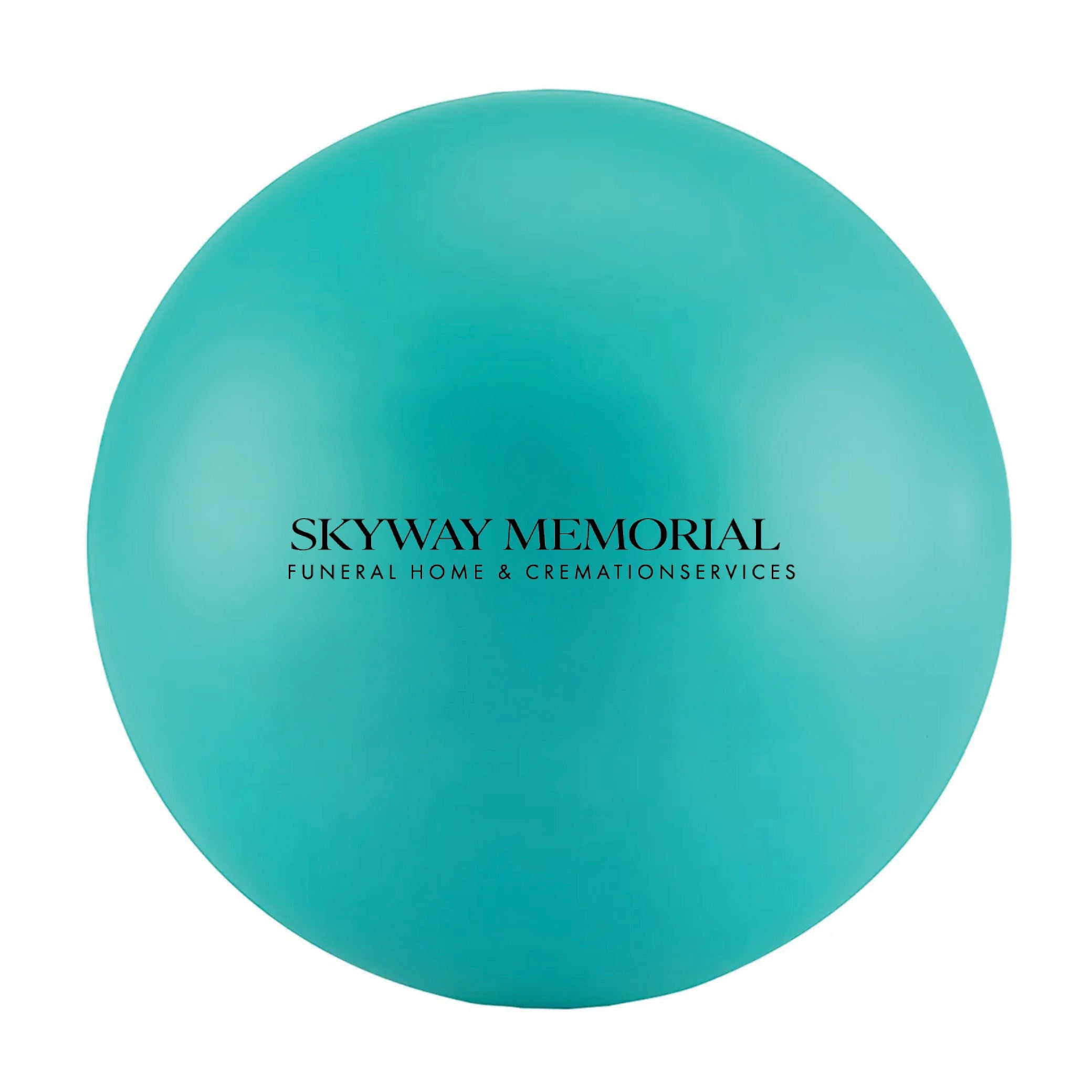 Round Stress Ball Teal