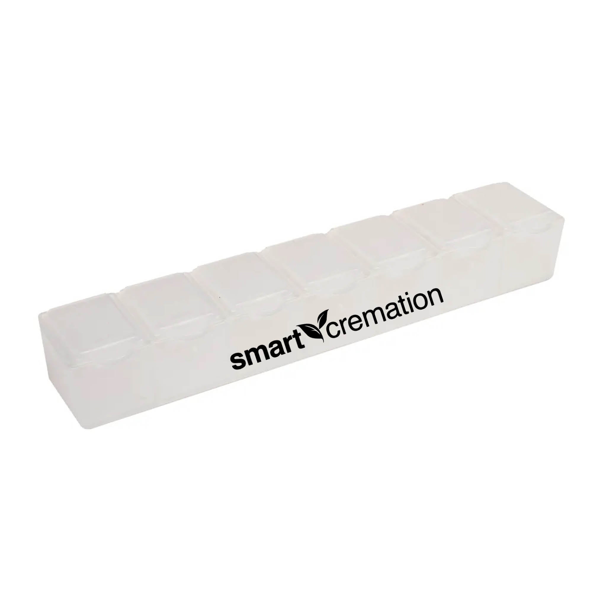 7 Day Pill Box Translucent White