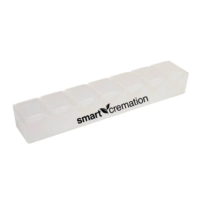 7 Day Pill Box Translucent White