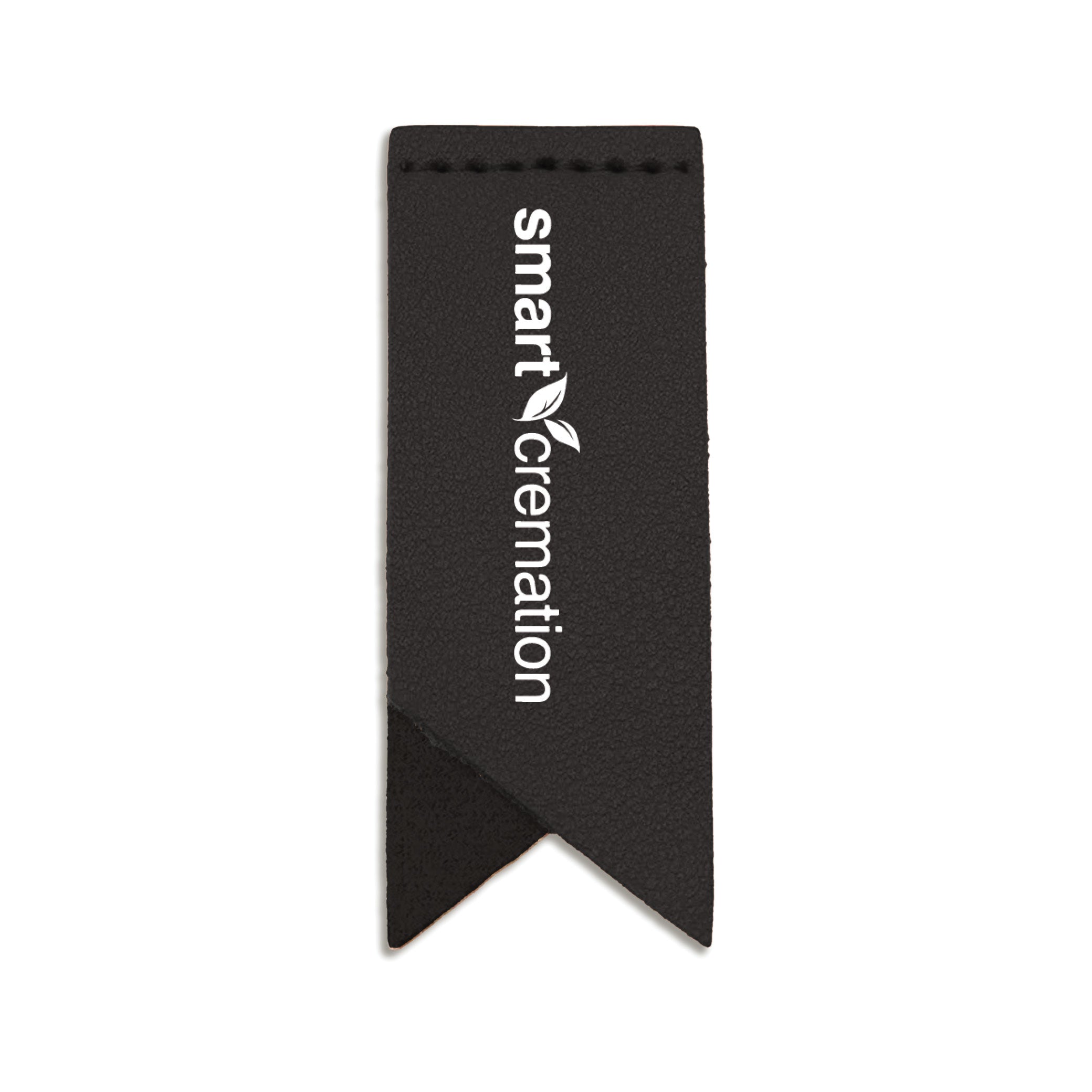 Handmade Leather Bookmark Corner Marker Clip Read Sign Black