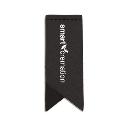 Handmade Leather Bookmark Corner Marker Clip Read Sign Black