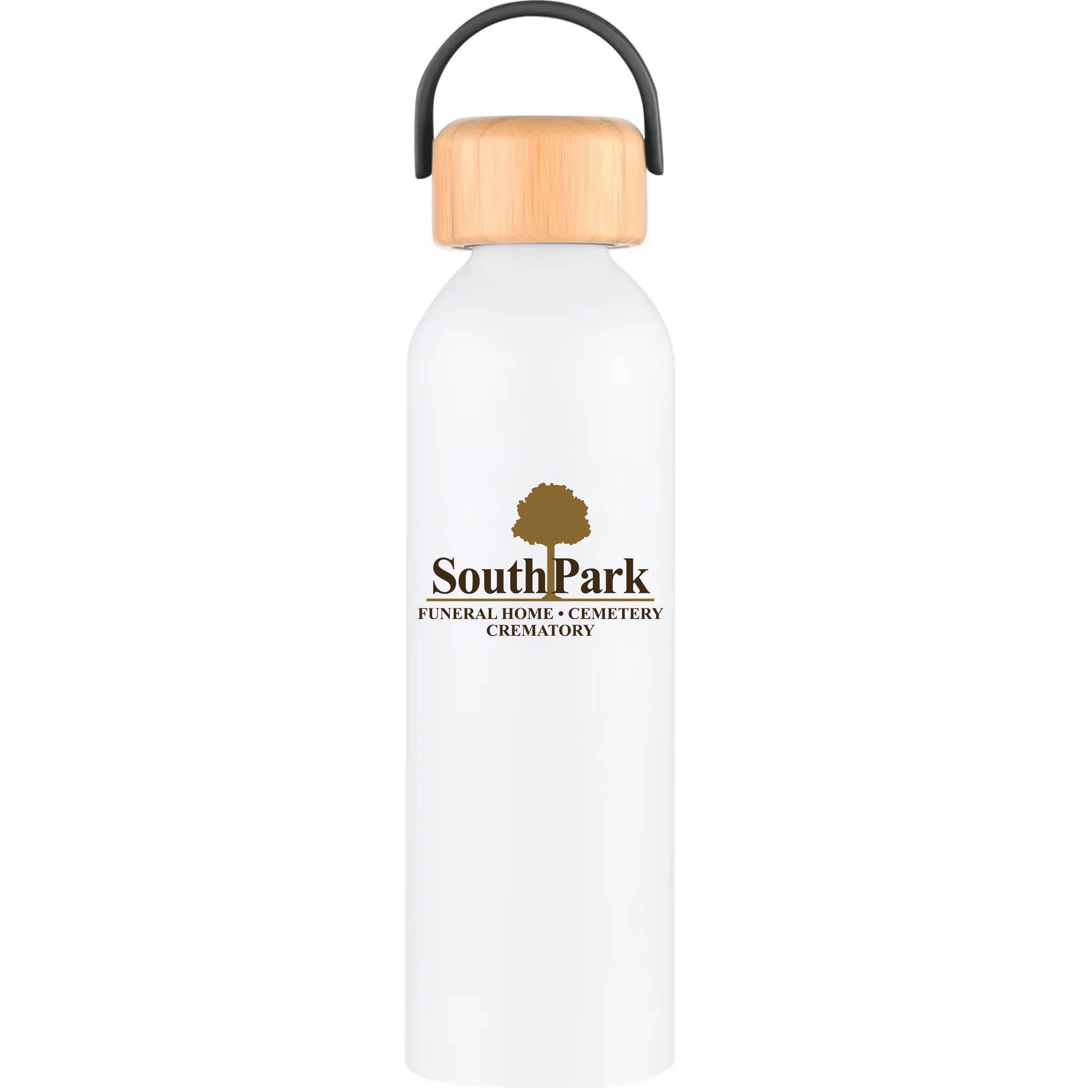 Geyser-VI 24 Oz. Eco Friendly Sports Water Bottle White