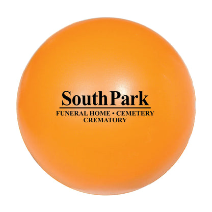 Round Stress Ball Orange
