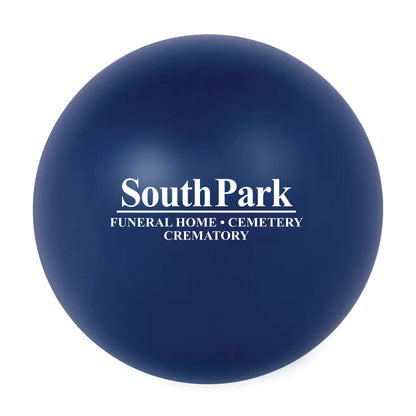 Round Stress Ball Navy Blue