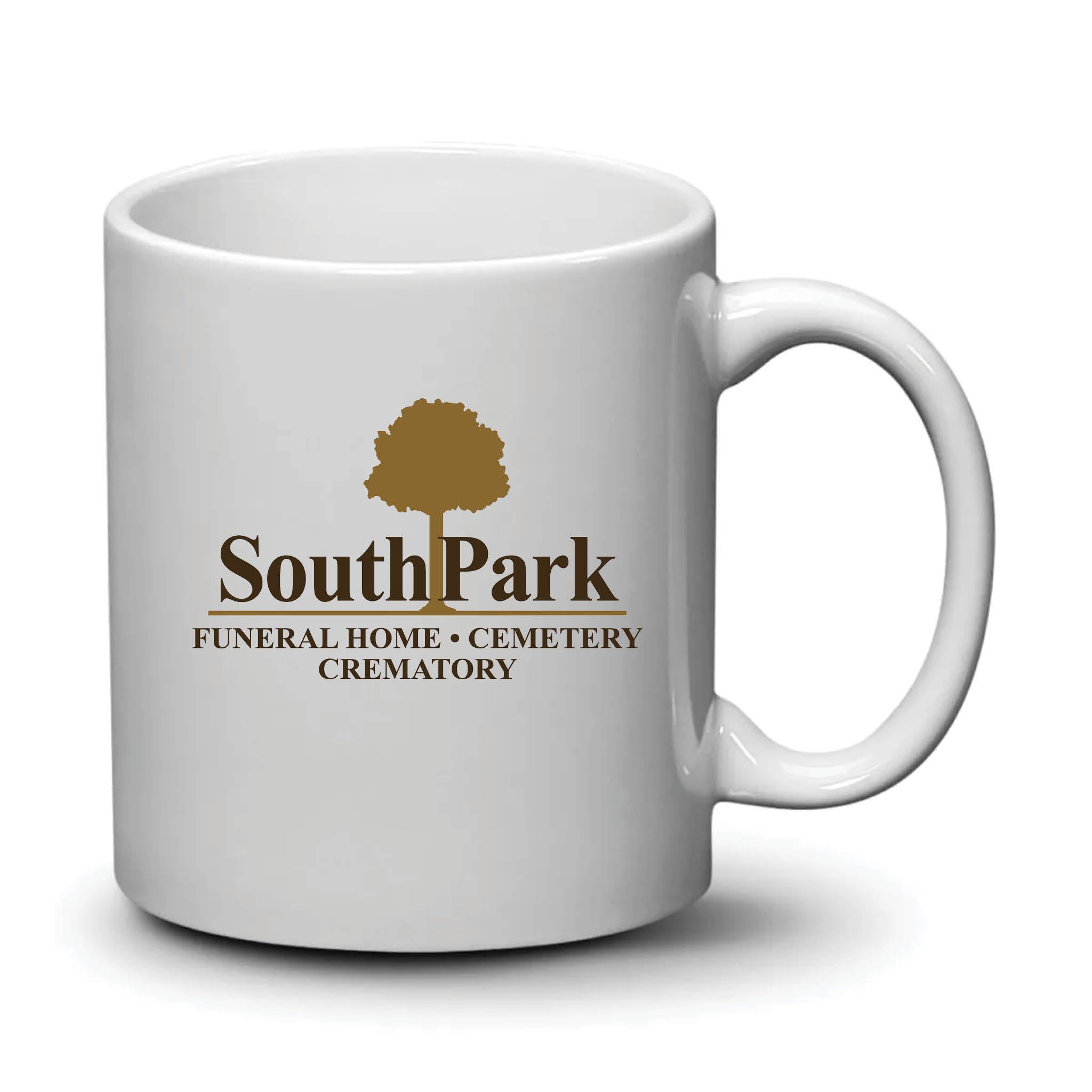 Malibu Mug White Full Color Logo