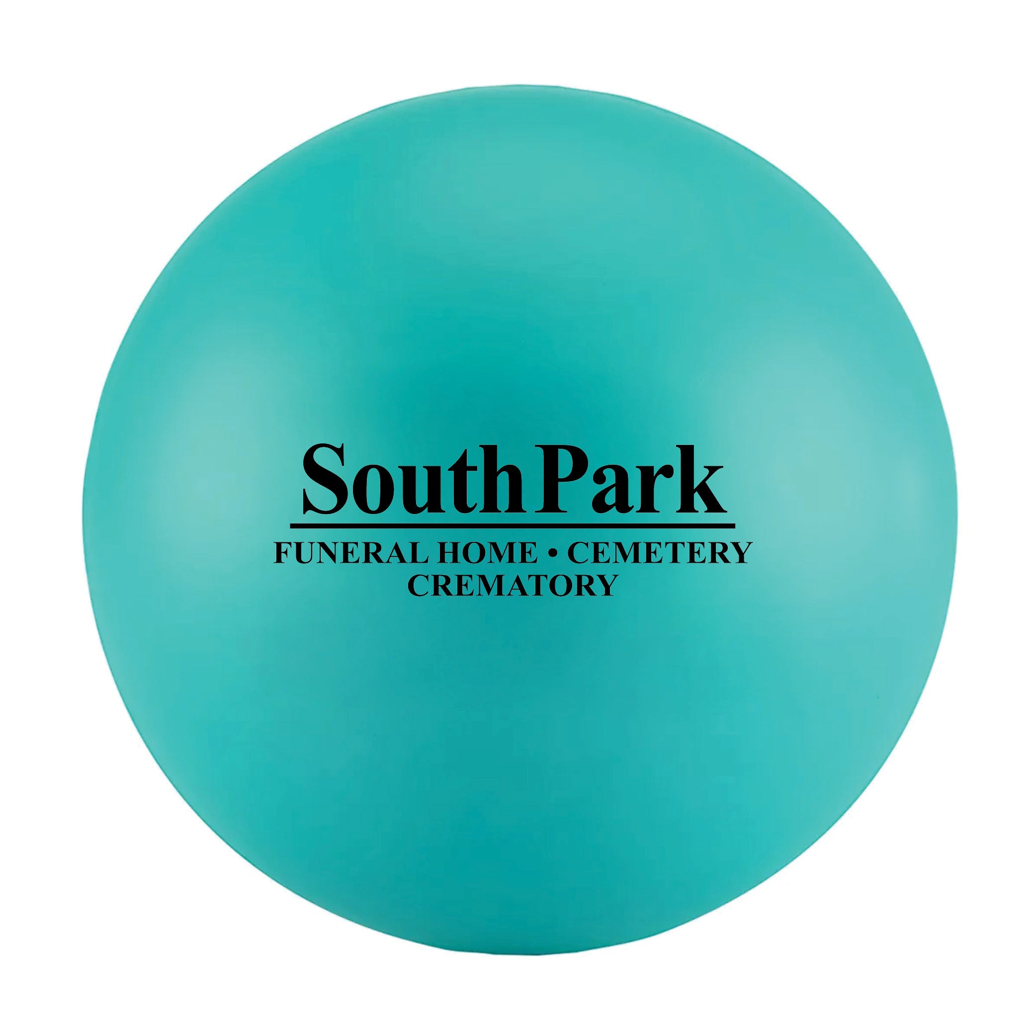 Round Stress Ball Teal