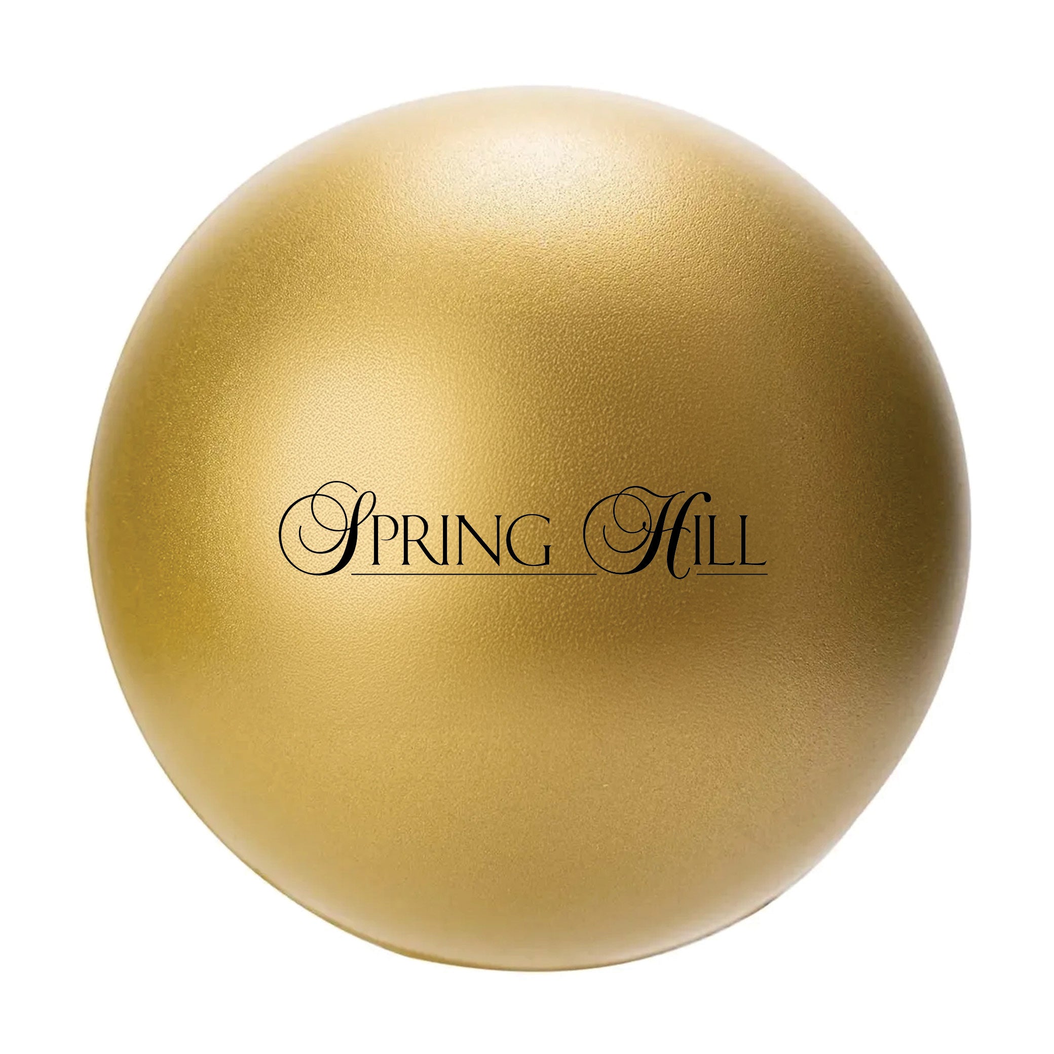 Round Stress Ball Gold