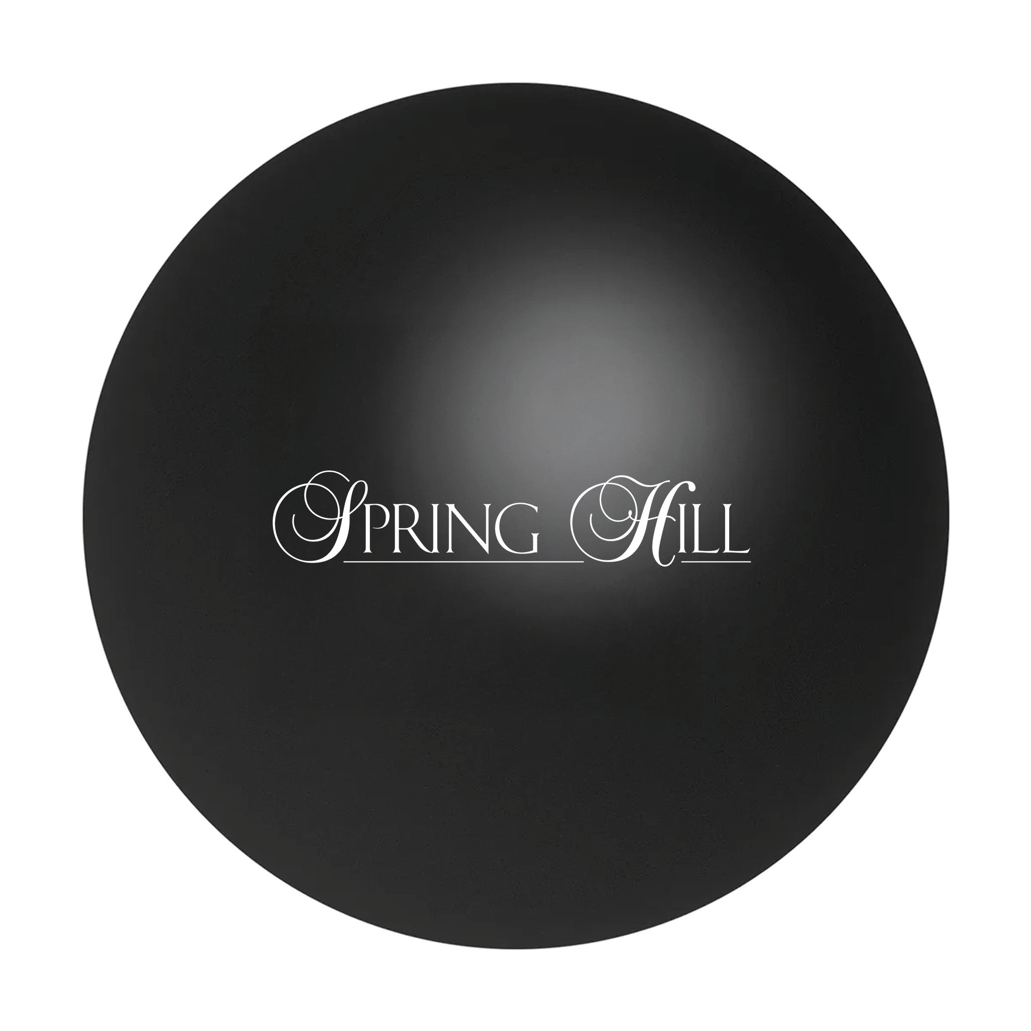 Round Stress Ball Black