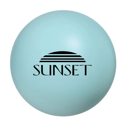 Round Stress Ball Light Blue