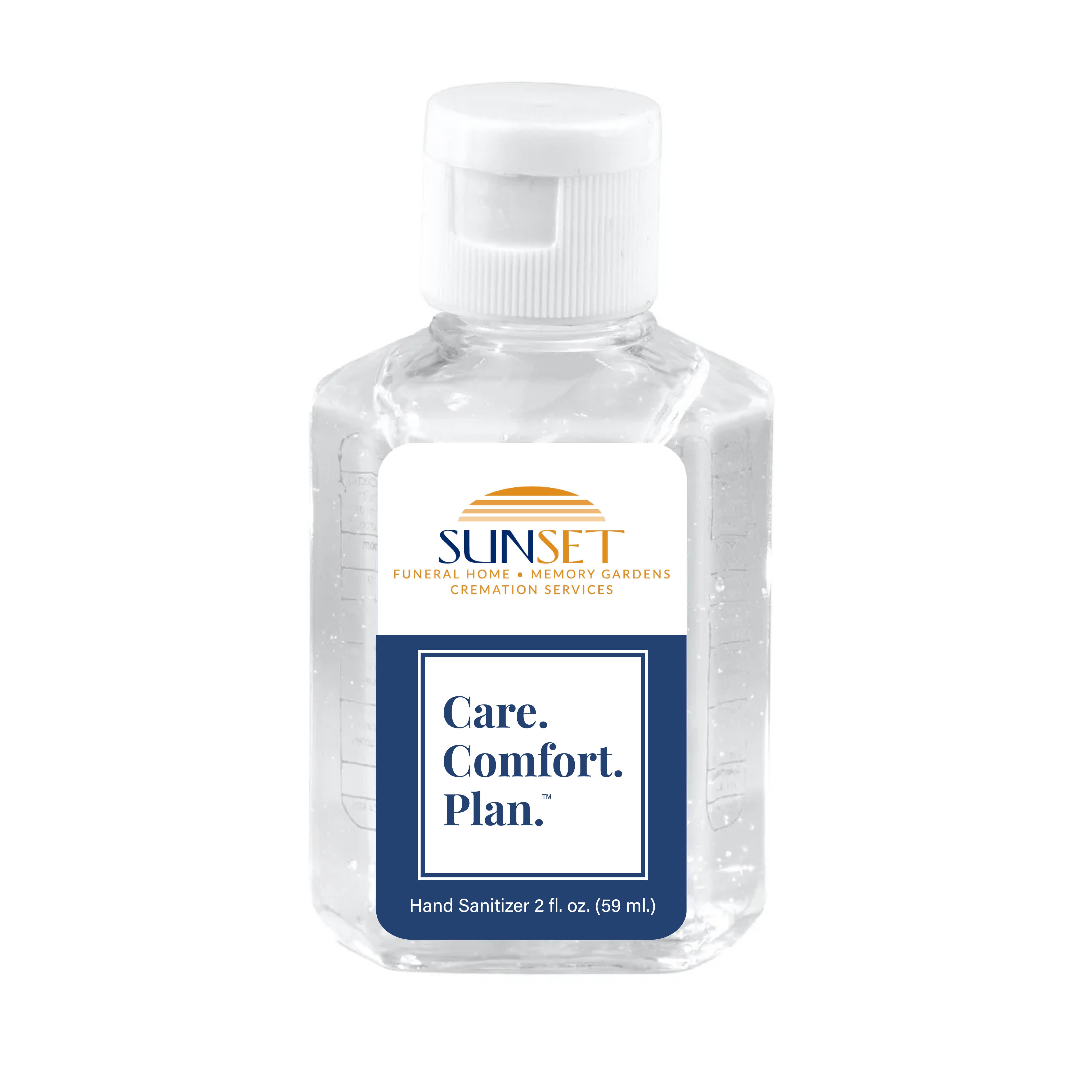 2.0 oz Hand Sanitizer Antibacterial Gel in Flip T