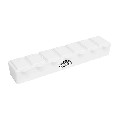 7 Day Pill Box White