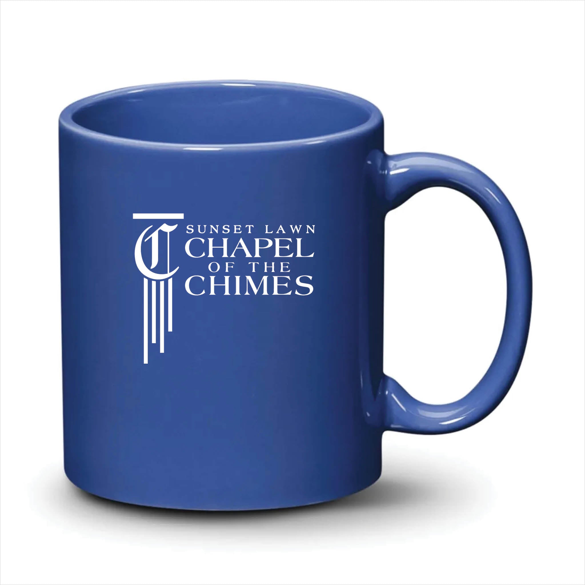Malibu Mug Ocean Blue White Logo