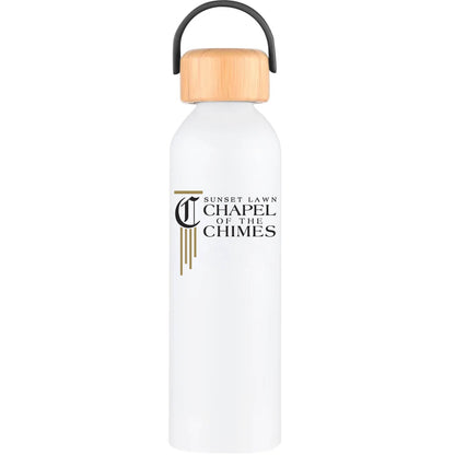 Geyser-VI 24 Oz. Eco Friendly Sports Water Bottle White