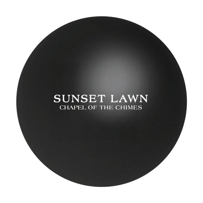 Round Stress Ball Black