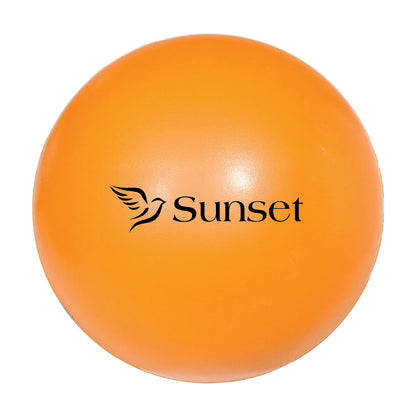 Round Stress Ball Orange