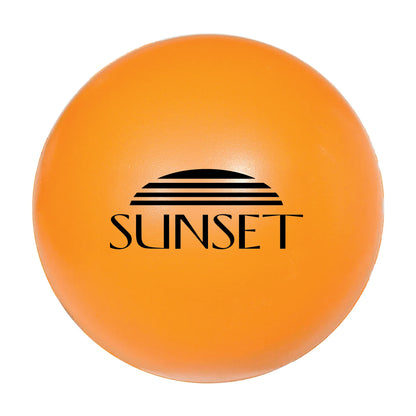 Round Stress Ball Orange