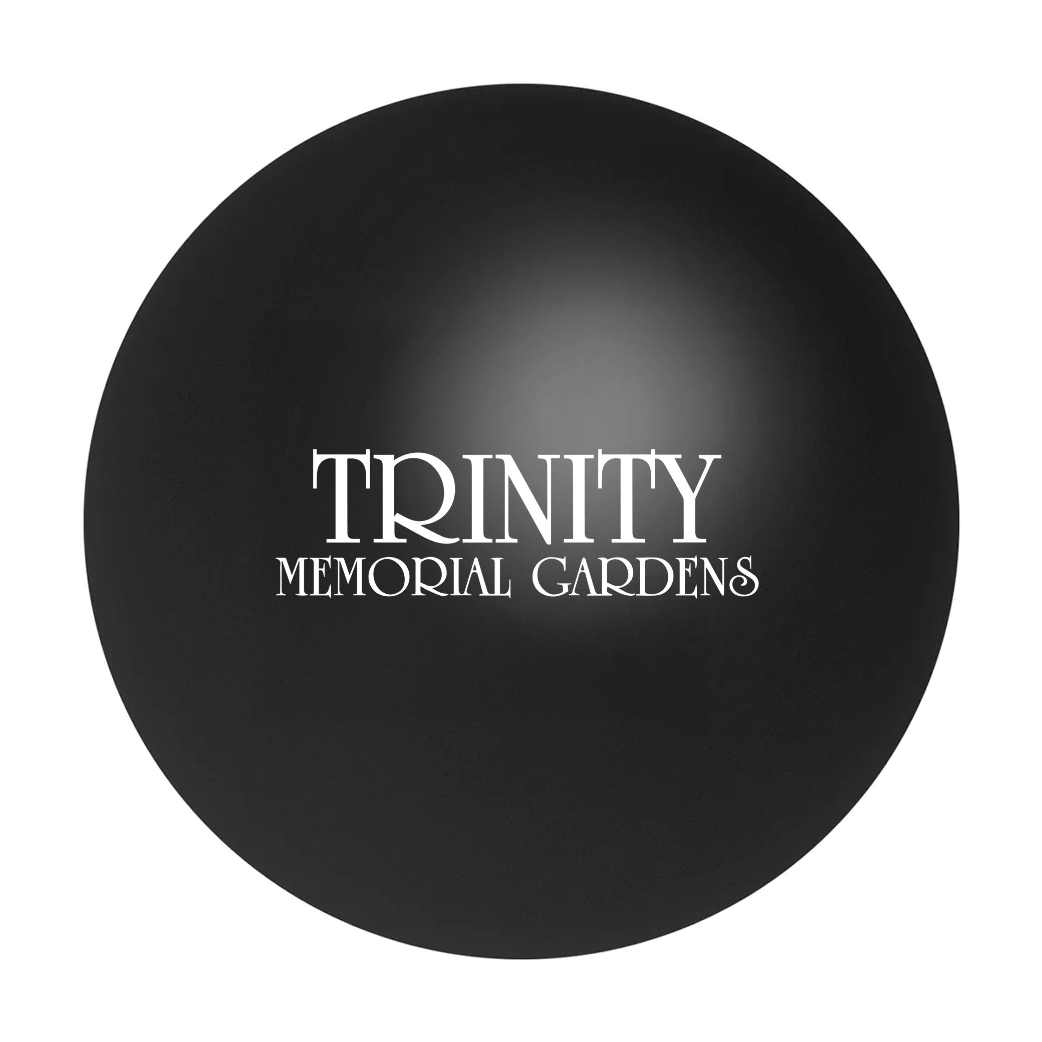 Round Stress Ball Black