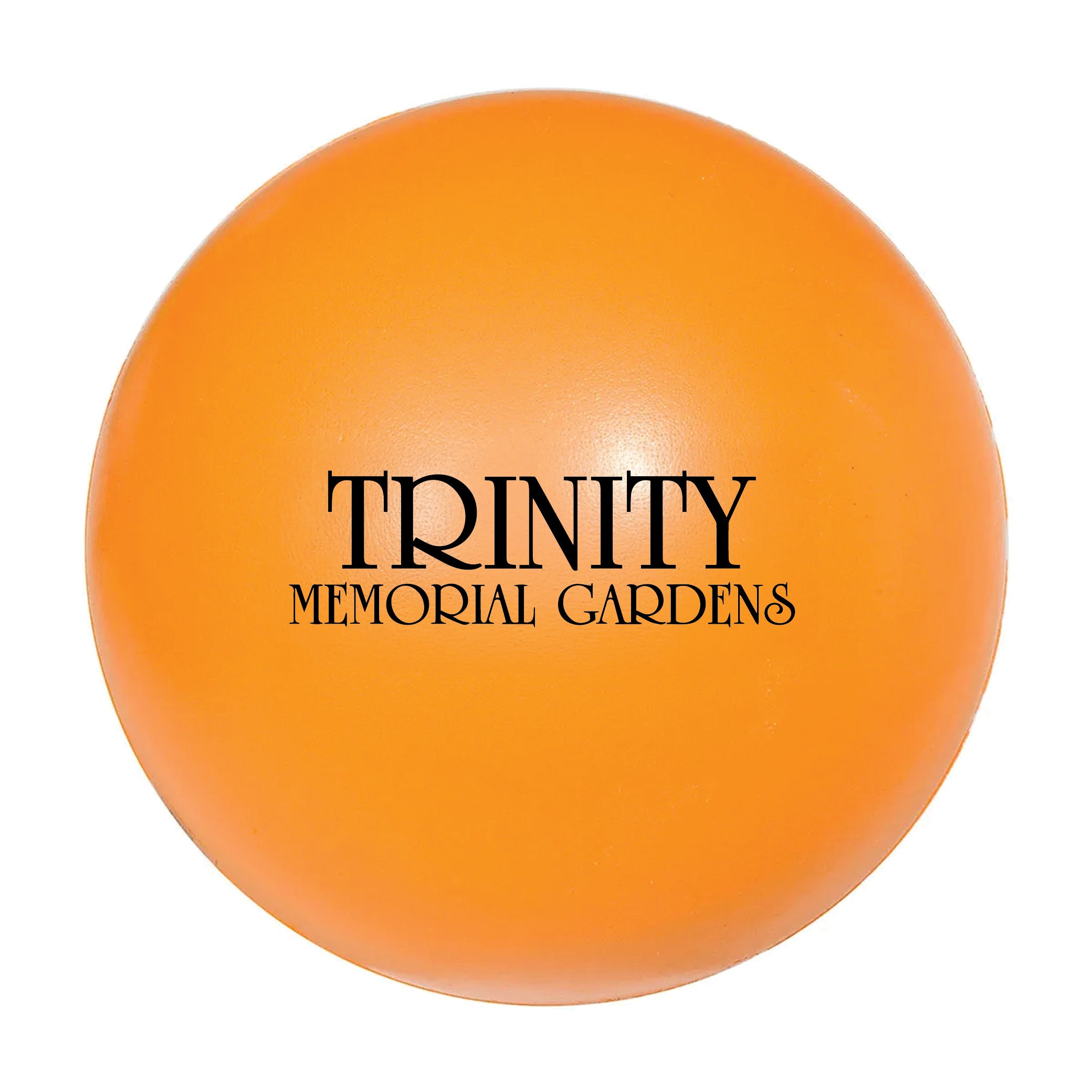 Round Stress Ball Orange