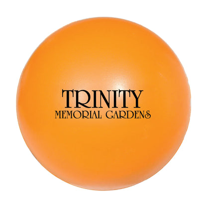 Round Stress Ball Orange