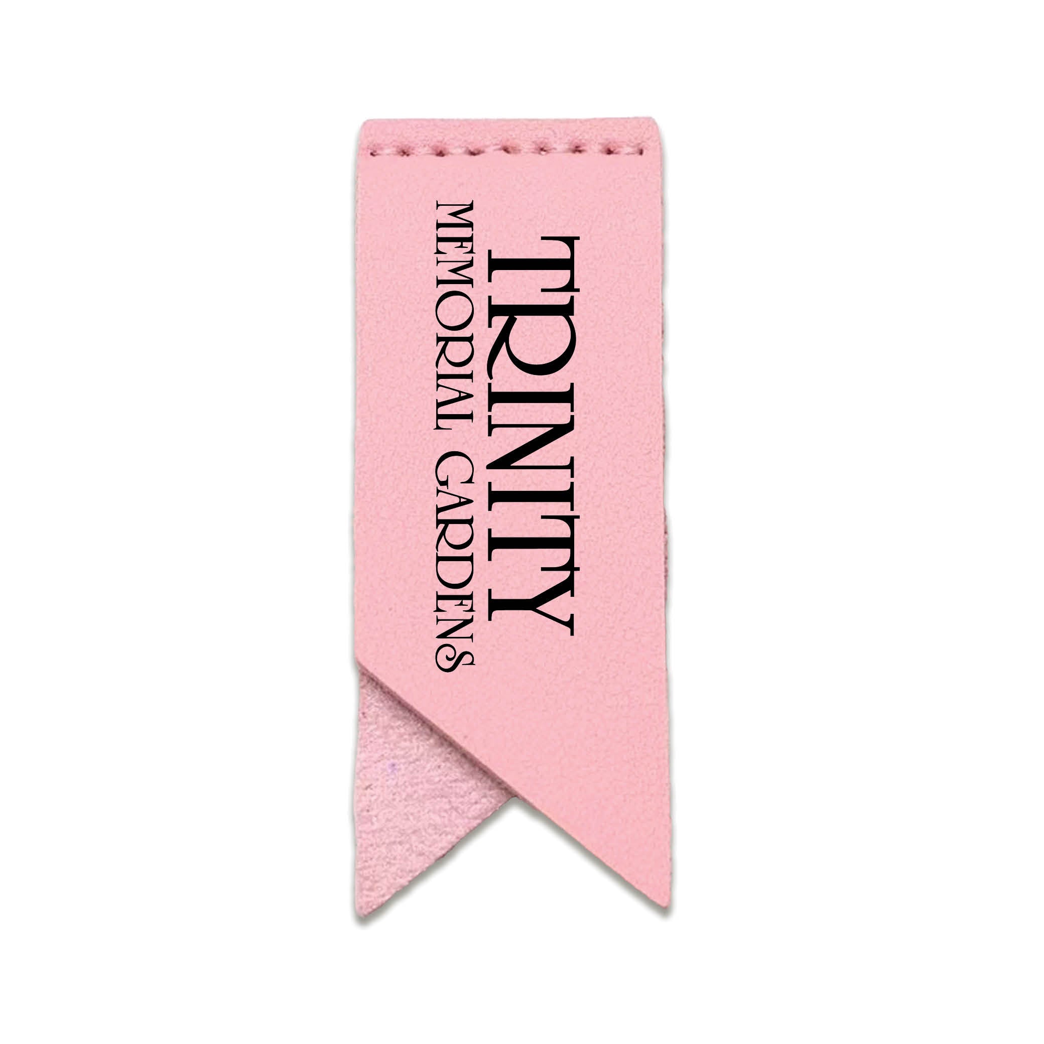 Handmade Leather Bookmark Corner Marker Clip Read Sign Pink