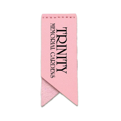 Handmade Leather Bookmark Corner Marker Clip Read Sign Pink