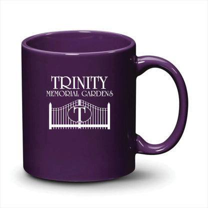 Malibu Mug Purple White Logo