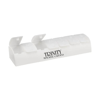 QuickCare 7-Day Med Minder Pill Box White