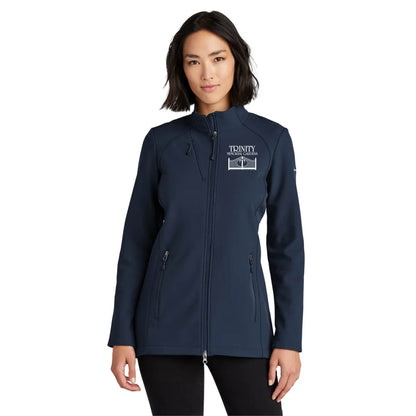Eddie Bauer Women's Stretch Soft Shell Jacket River Blue Navy