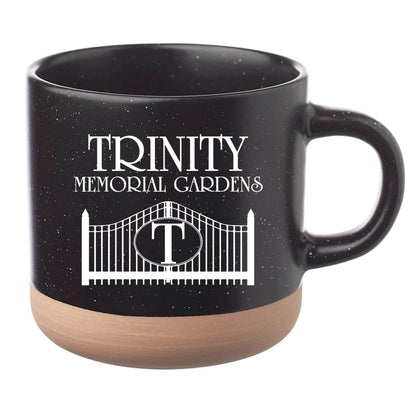 Cosmic Speckled Clay Coffee Mug 11 oz Black