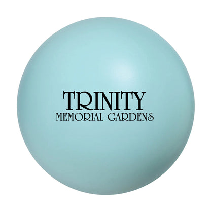 Round Stress Ball Light Blue