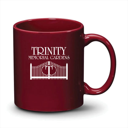 Malibu Mug Burgundy White Logo